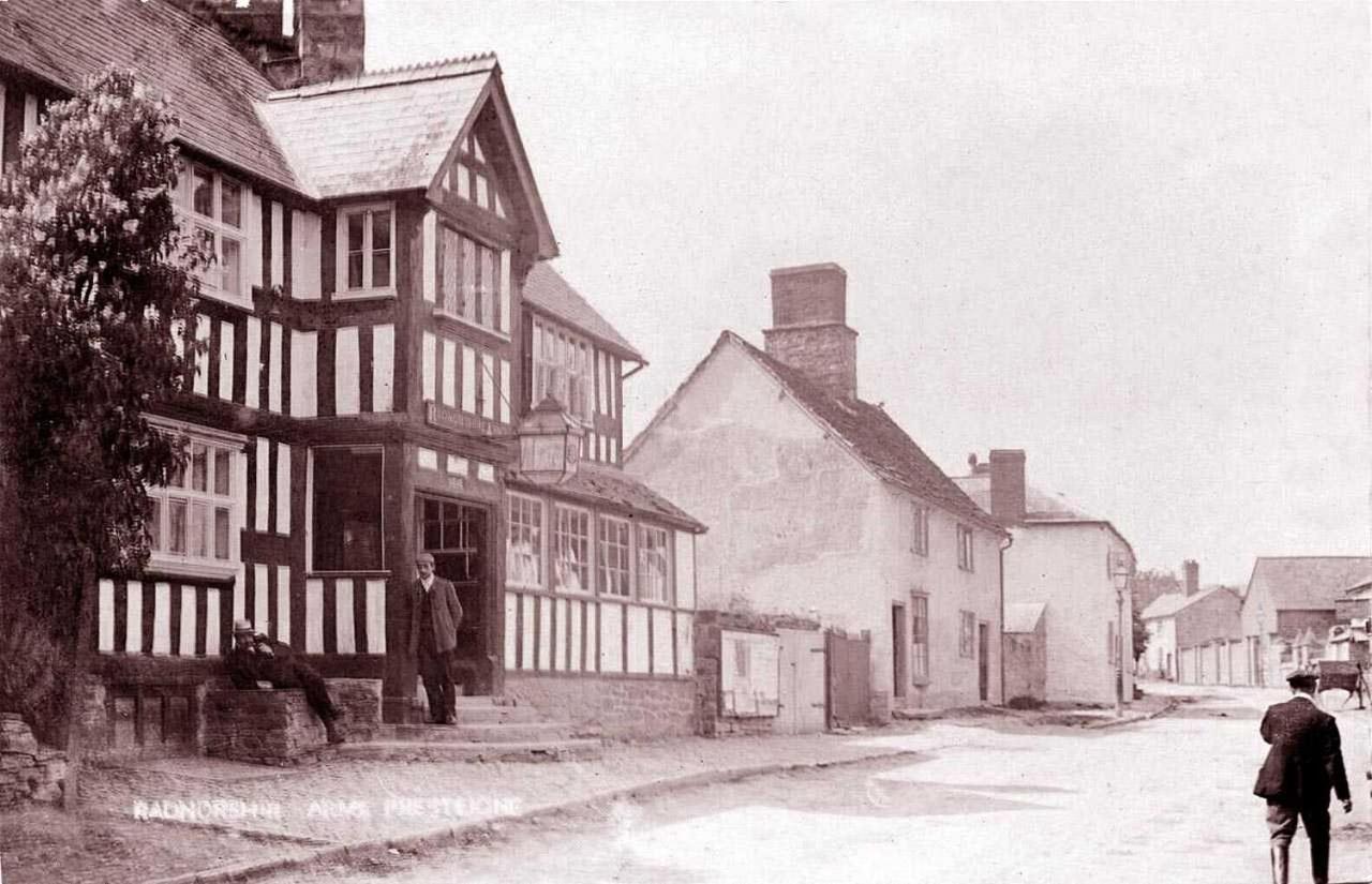 The Radnorshire Arms Hotel Presteigne Buitenkant foto